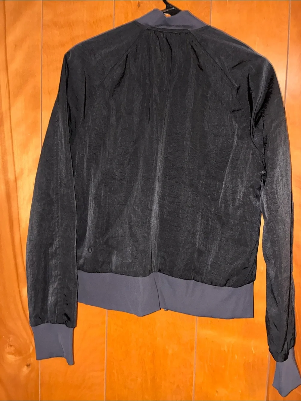 Lululemon Black Bomber Jacket for One Sz 8